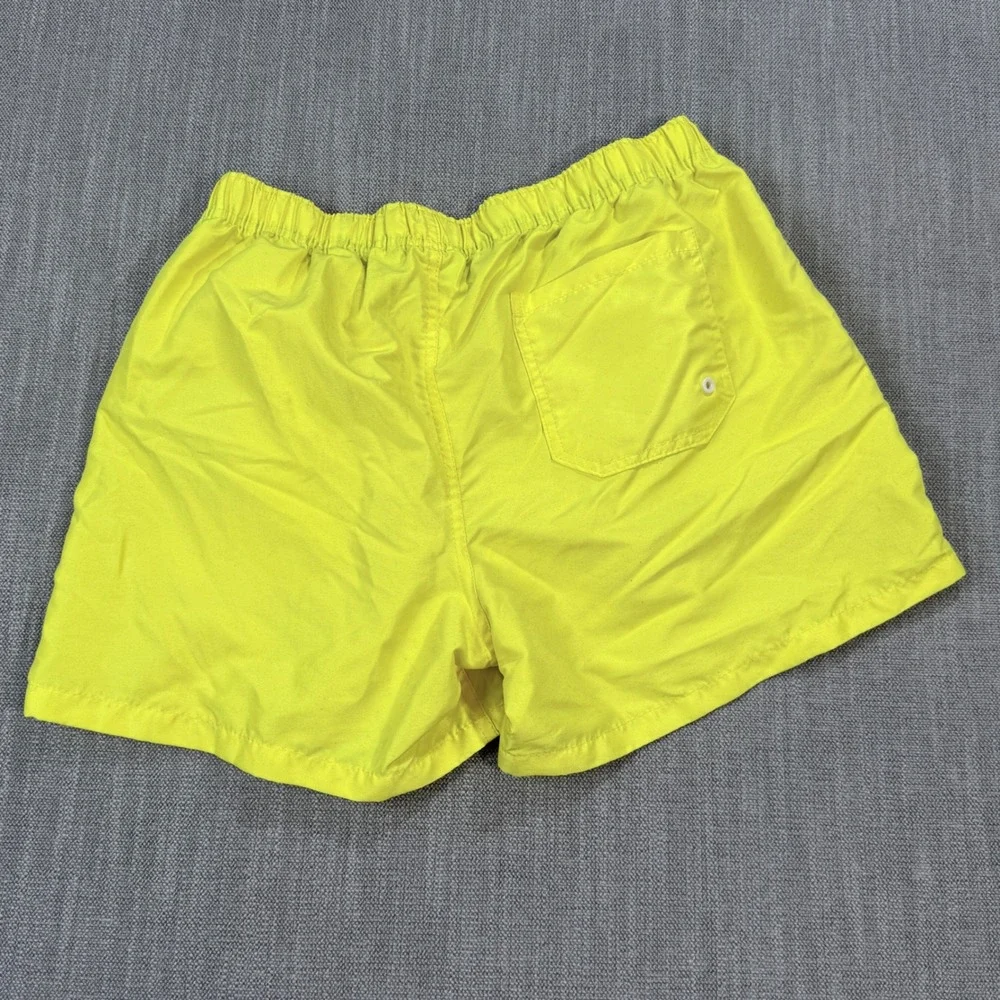 Chet Style Mens Yellow Swim Trunks XXL Tropical Floral‎ Shorts